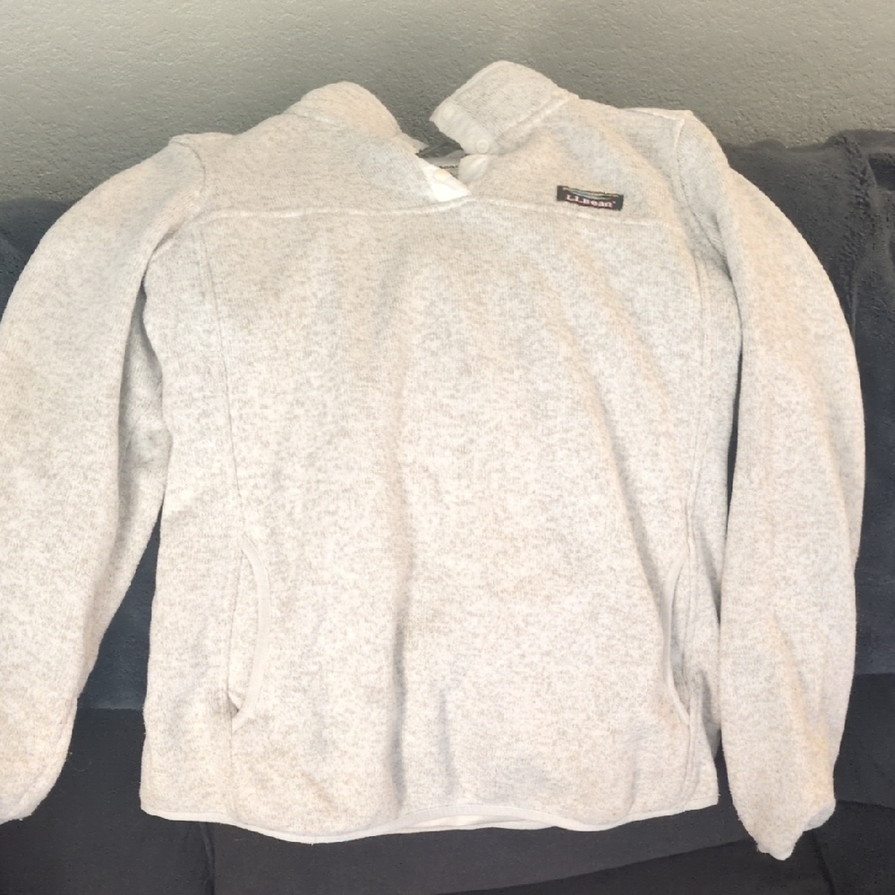 LLBean Women's Oatmeal Fleece